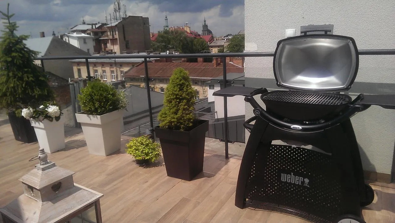 Apart-Terrace On Baker Street Lviv Lägenhet